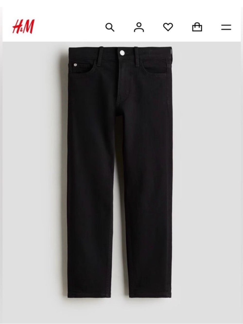 Bundle of H&M Black Kids Casual Denim Pants